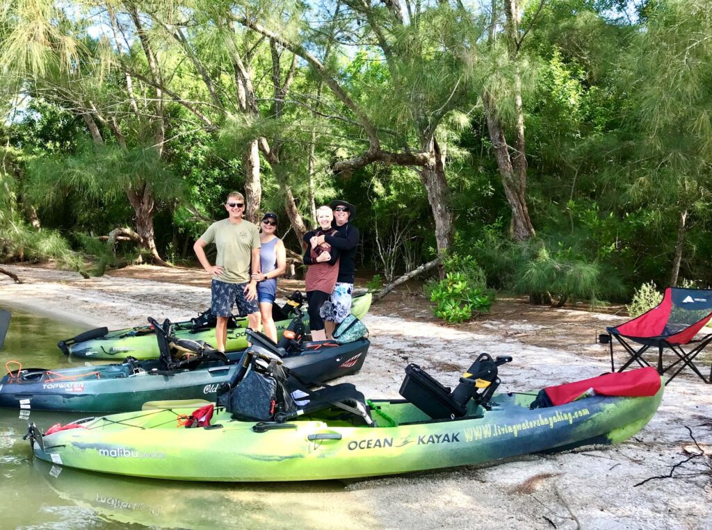 Kayak spoil island tours and fishing charter. Sebastian Florida. Palm Bay Florida, Melbourne Florida. Saltwater and Fresh water kayak fishing. Kayak Bass fishing